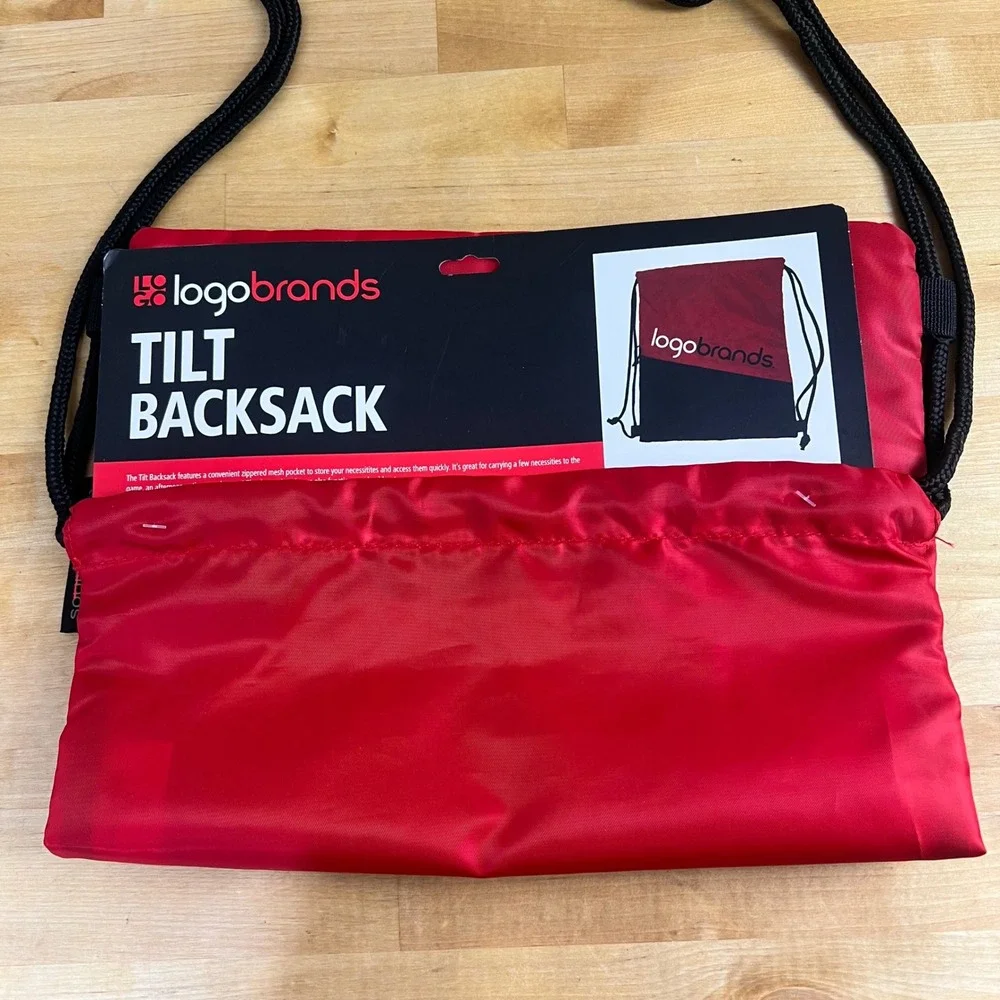 Texas Tech University Tilt Backsack Backpack Red 13
